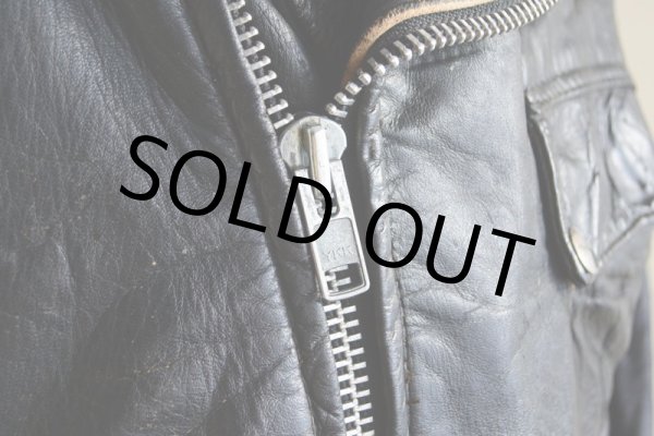 画像8: 1960s BROOKS ライダースジャケット  実寸42〜  (8)