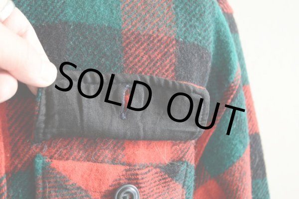 画像8: 1960s CHILL CHASER ウールシャツ　 実寸L  (8)