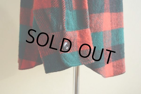 画像10: 1960s CHILL CHASER ウールシャツ　 実寸L  (10)