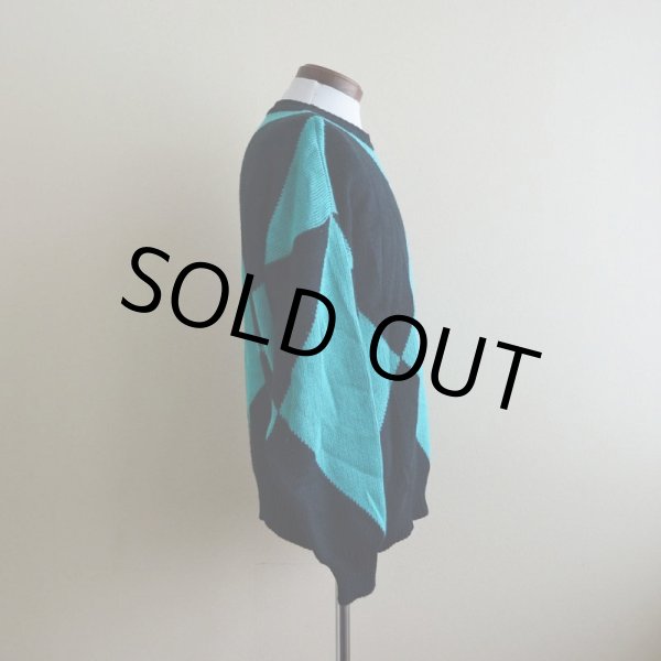 画像2: 1980s 炭治郎セーター笑  表記L  (2)