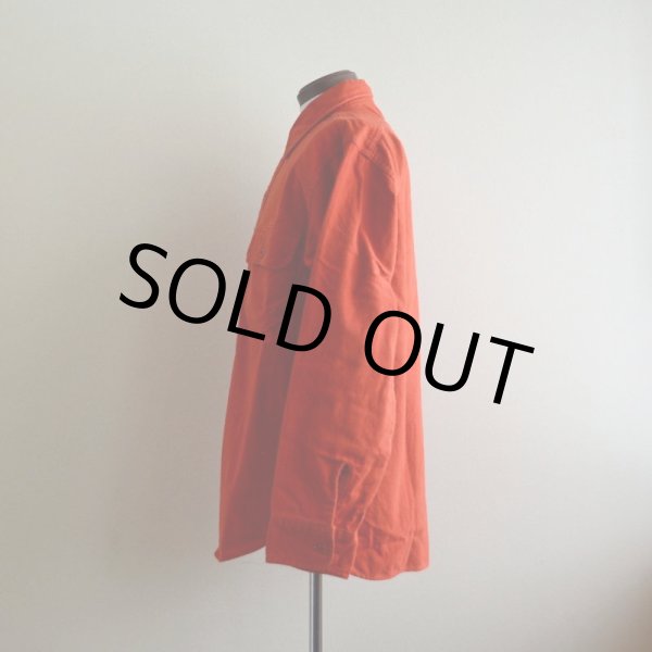 画像4: 1970s Woolrich シャモアクロスシャツ  実寸L  (4)