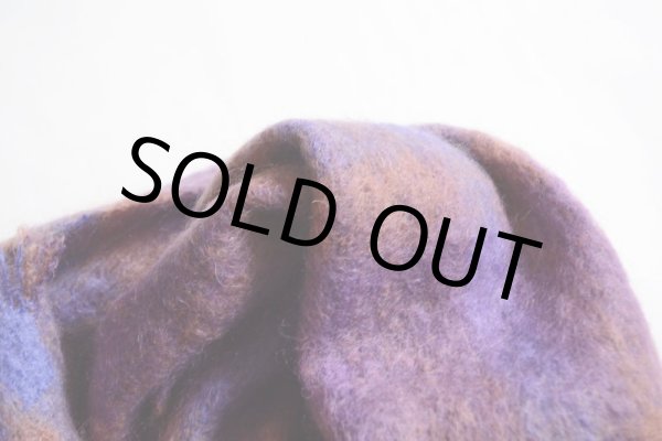 画像2: OLD モヘアストール  MADE IN IRELAND  size178cm×43cm  (2)