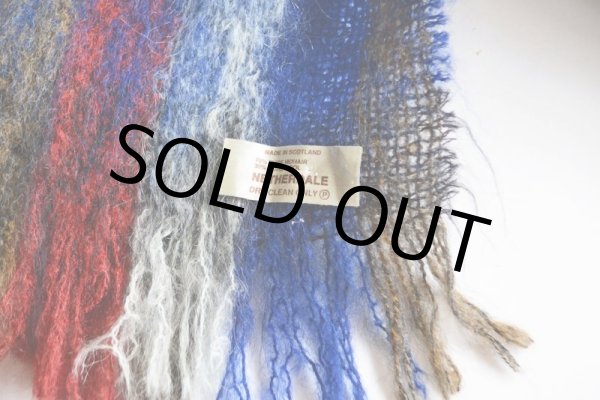 画像3: OLD モヘアストール  MADE IN SCOTLAND  size178cm×43cm  (3)