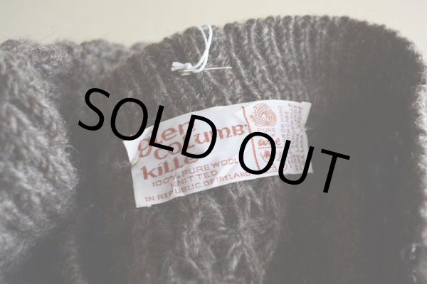 画像5: GLEN COLUMN KILLER フィッシャーマンニットカーディガン　 MADE IN IRELAND　 実寸L  (5)
