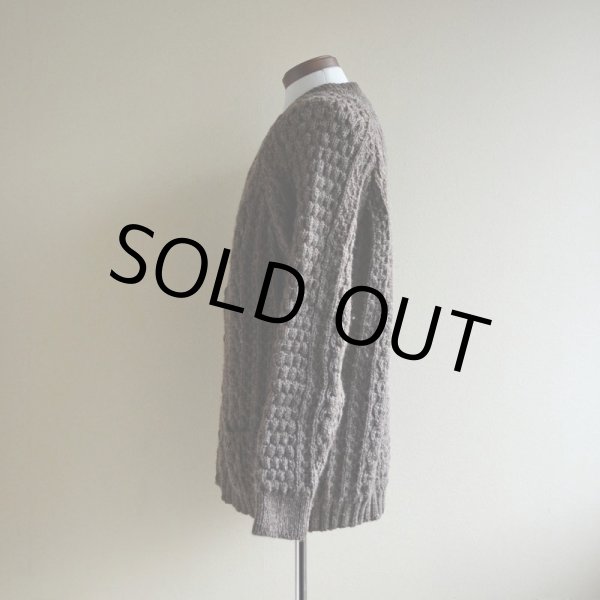 画像4: GLEN COLUMN KILLER フィッシャーマンニットカーディガン　 MADE IN IRELAND　 実寸L  (4)