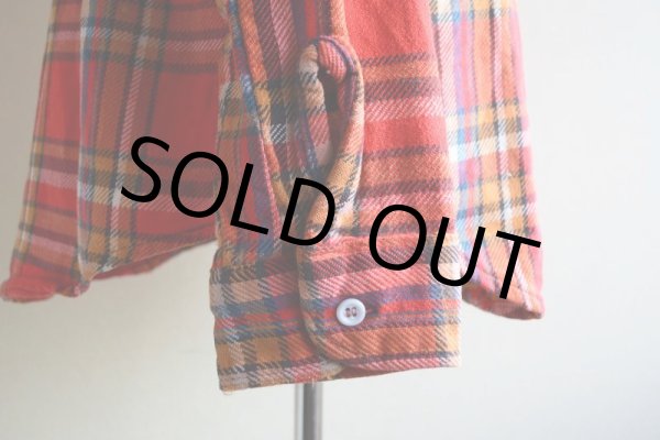 画像10: 1970s BIG MAC ヘビーネルシャツ  表記L  (10)