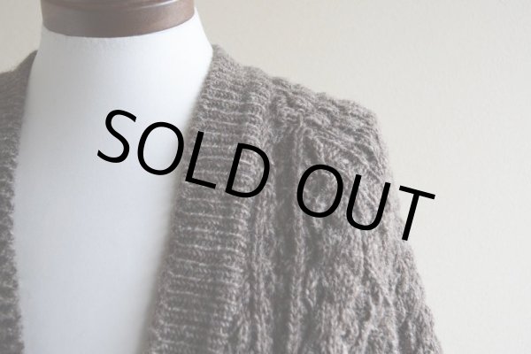 画像7: GLEN COLUMN KILLER フィッシャーマンニットカーディガン　 MADE IN IRELAND　 実寸L  (7)