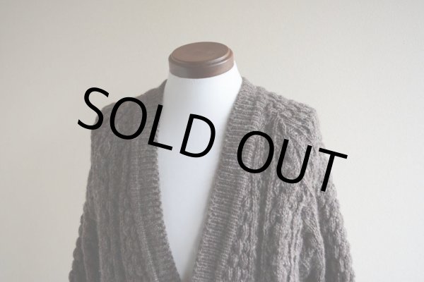 画像6: GLEN COLUMN KILLER フィッシャーマンニットカーディガン　 MADE IN IRELAND　 実寸L  (6)