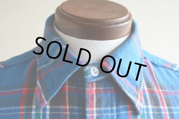 画像7: 1970s BIG MAC ヘビーネルシャツ  表記L  (7)