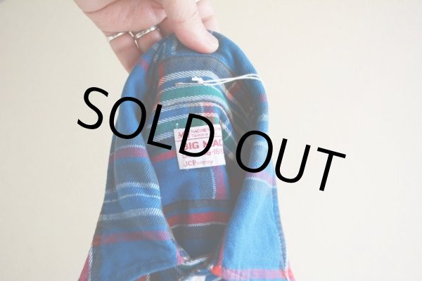 画像5: 1970s BIG MAC ヘビーネルシャツ  表記L  (5)