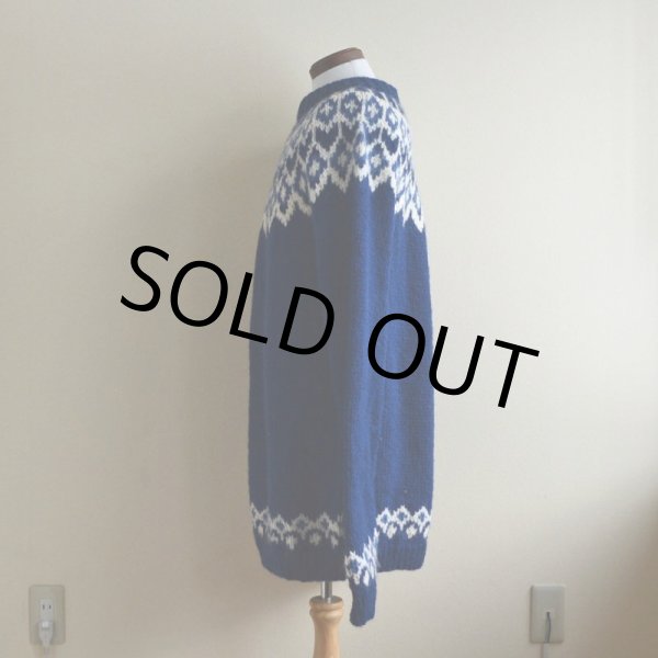 画像4: ノルディックセーター　 実寸XL〜  (4)