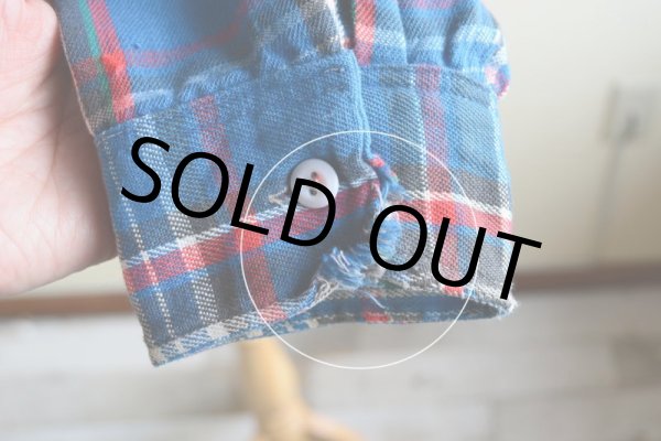 画像12: 1970s BIG MAC ヘビーネルシャツ  表記L  (12)