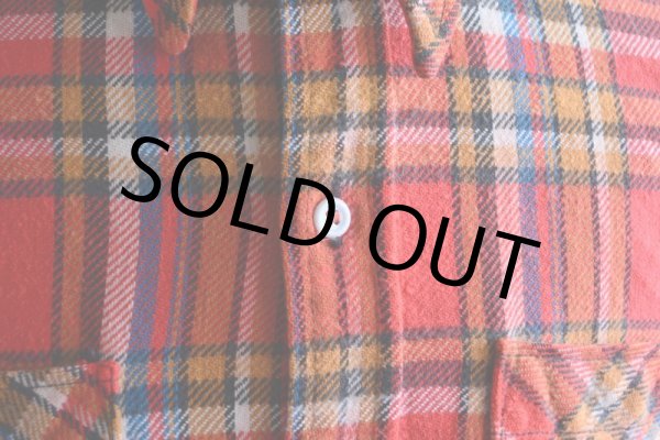 画像7: 1970s BIG MAC ヘビーネルシャツ  表記L  (7)