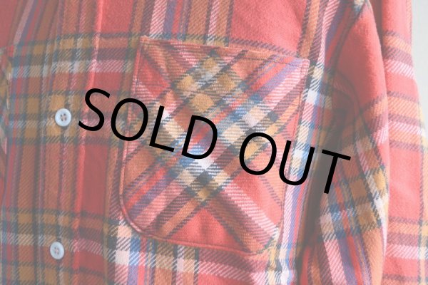 画像8: 1970s BIG MAC ヘビーネルシャツ  表記L  (8)