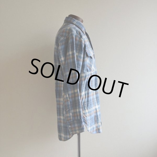 画像2: 1970s PENDLETON ウールウエスタンシャツ  表記M  (2)