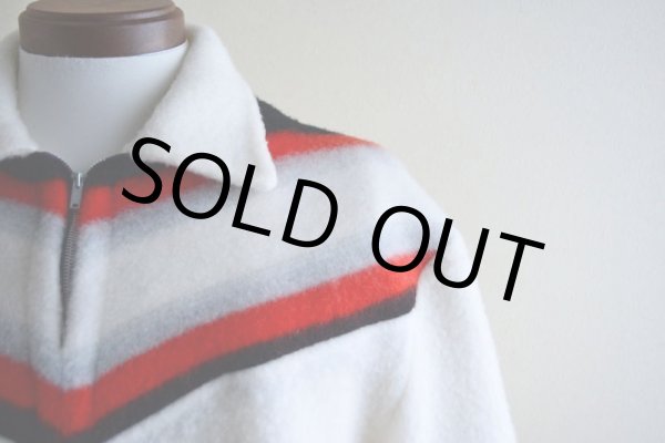 画像8: 1960s BRENT プルオーバーフリースジャケット  表記M  (8)