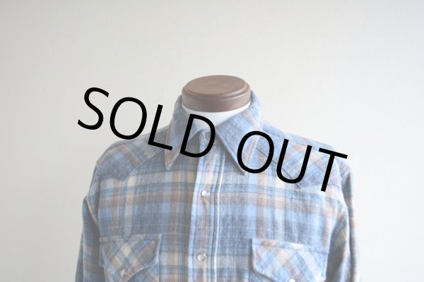 画像6: 1970s PENDLETON ウールウエスタンシャツ  表記M  (6)