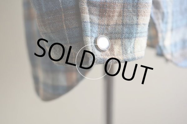 画像10: 1970s PENDLETON ウールウエスタンシャツ  表記M  (10)