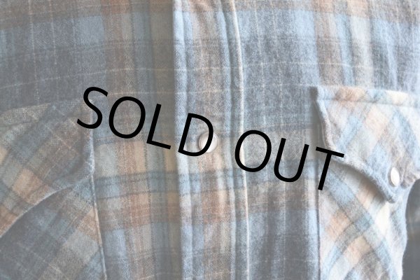 画像7: 1970s PENDLETON ウールウエスタンシャツ  表記M  (7)