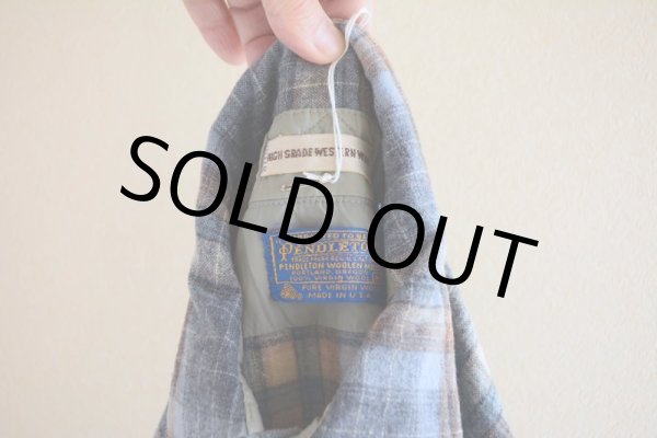 画像5: 1970s PENDLETON ウールウエスタンシャツ  表記M  (5)