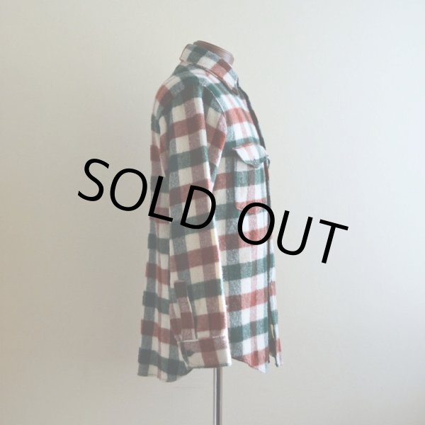 画像2: 1970s Woolrich ウールシャツ  表記M  (2)