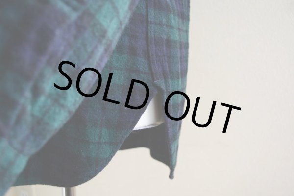 画像11: 1970s PENDLETON ウールシャツ  エルボーパッチ付き  表記L  (11)