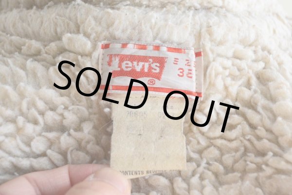 画像6: 1970s Levi's 70605デニムボアジャケット  表記38  (6)