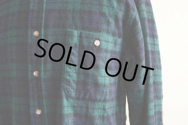 画像7: 1970s PENDLETON ウールシャツ  エルボーパッチ付き  表記L  (7)