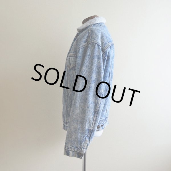 画像4: 1980s Levi's 57528デニムボアジャケット  表記XL  (4)