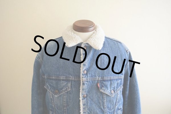 画像7: 1980s Levi's 70608デニムボアジャケット  表記42R  (7)