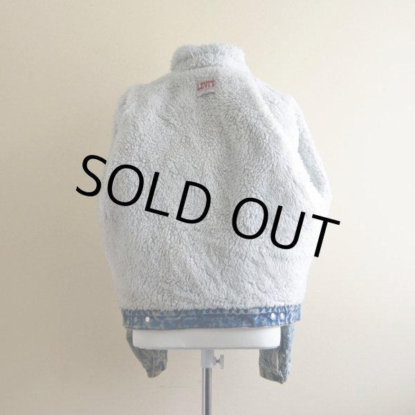 画像5: 1980s Levi's 57528デニムボアジャケット  表記XL  (5)