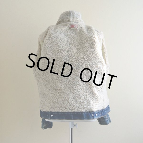 画像5: 1970s Levi's 70605デニムボアジャケット  表記38  (5)