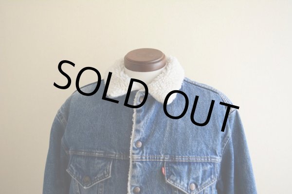 画像8: 1980s Levi's 70608デニムボアジャケット  表記42R  (8)