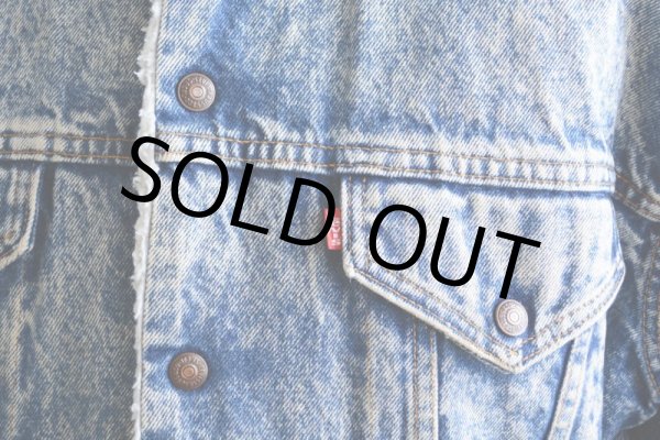 画像8: 1980s Levi's 57528デニムボアジャケット  表記XL  (8)