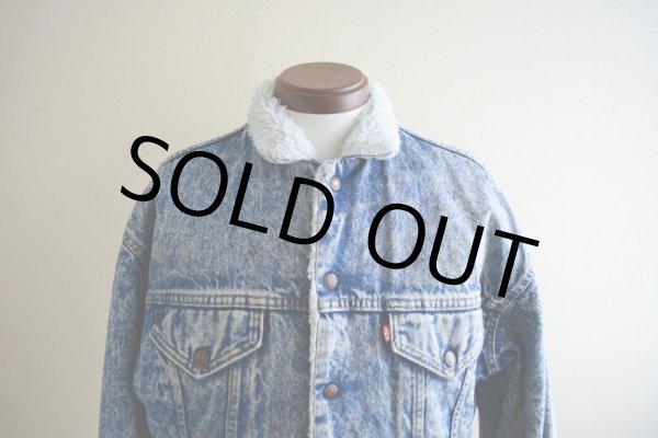 画像7: 1980s Levi's 57528デニムボアジャケット  表記XL  (7)