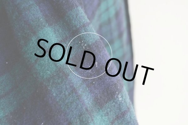 画像13: 1970s PENDLETON ウールシャツ  エルボーパッチ付き  表記L  (13)