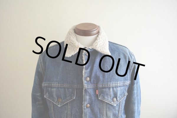 画像8: 1970s Levi's 70605デニムボアジャケット  表記38  (8)