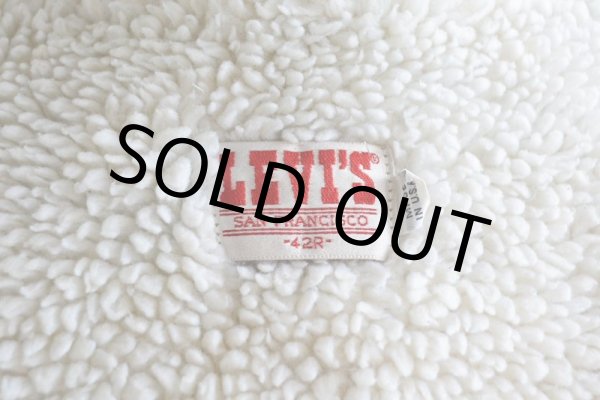 画像6: 1980s Levi's 70608デニムボアジャケット  表記42R  (6)