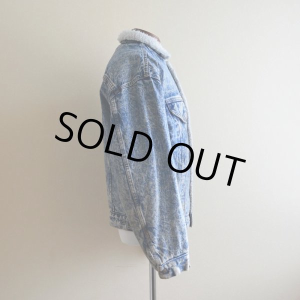 画像2: 1980s Levi's 57528デニムボアジャケット  表記XL  (2)