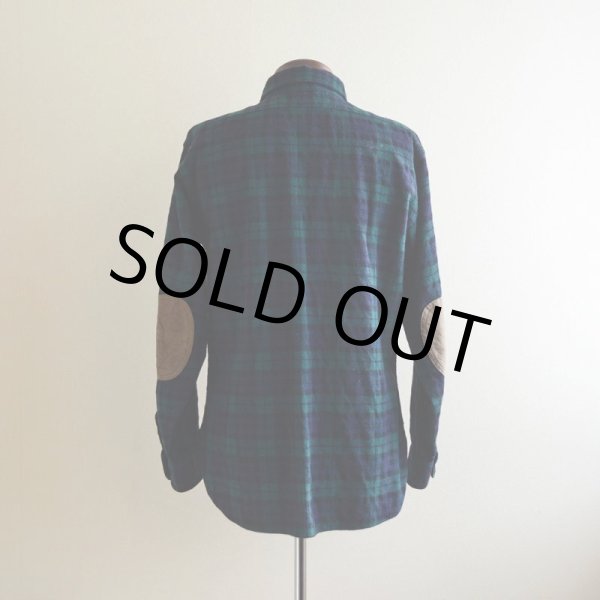 画像3: 1970s PENDLETON ウールシャツ  エルボーパッチ付き  表記L  (3)