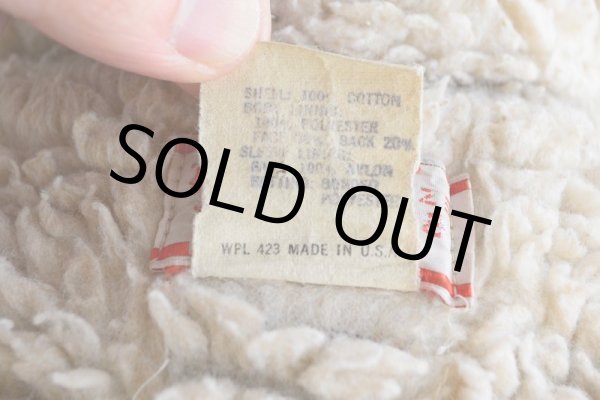 画像7: 1970s Levi's 70605デニムボアジャケット  表記38  (7)