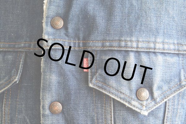 画像9: 1970s Levi's 70605デニムボアジャケット  表記38  (9)