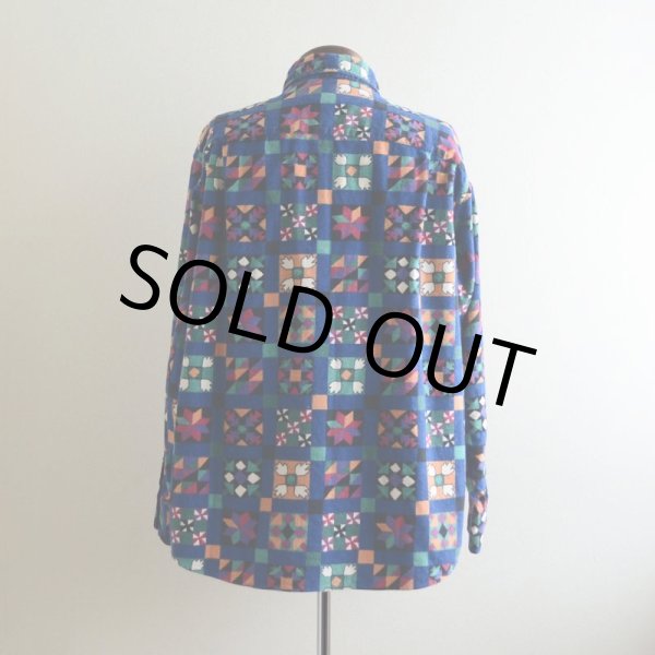 画像3: 1990s L.L.Bean 総柄プリントネルシャツ  表記 WOMEN'S 18  (3)