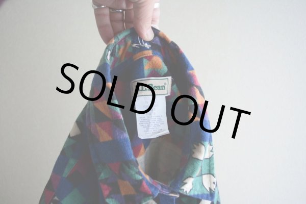 画像5: 1990s L.L.Bean 総柄プリントネルシャツ  表記 WOMEN'S 18  (5)