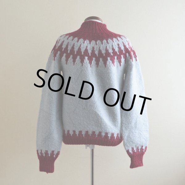 画像3: ノルディックセーター　 実寸M  (3)