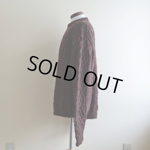 画像4: 1980‐90s LANDS'END フィッシャーマンセーター　 MADE IN GREAT BRITAIN　 実寸L  (4)