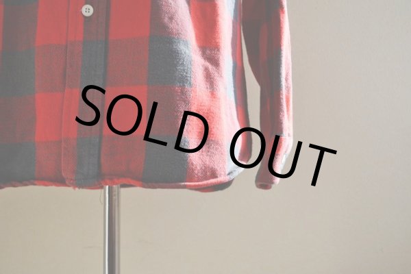 画像8: 1970s BIG YANK ヘビーネルシャツ  表記L  (8)