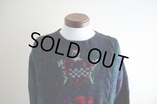 画像6: 1980s Woolrich ウールセーター  表記M  (6)