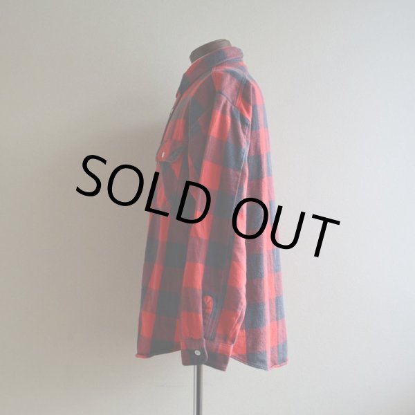 画像4: 1970s BIG YANK ヘビーネルシャツ  表記L  (4)