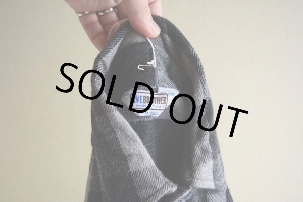 画像5: 1980s FIVEBROTHER ヘビーネルシャツ  表記M  (5)